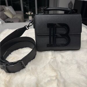 Balmain Elegant Black Crossbody Bag